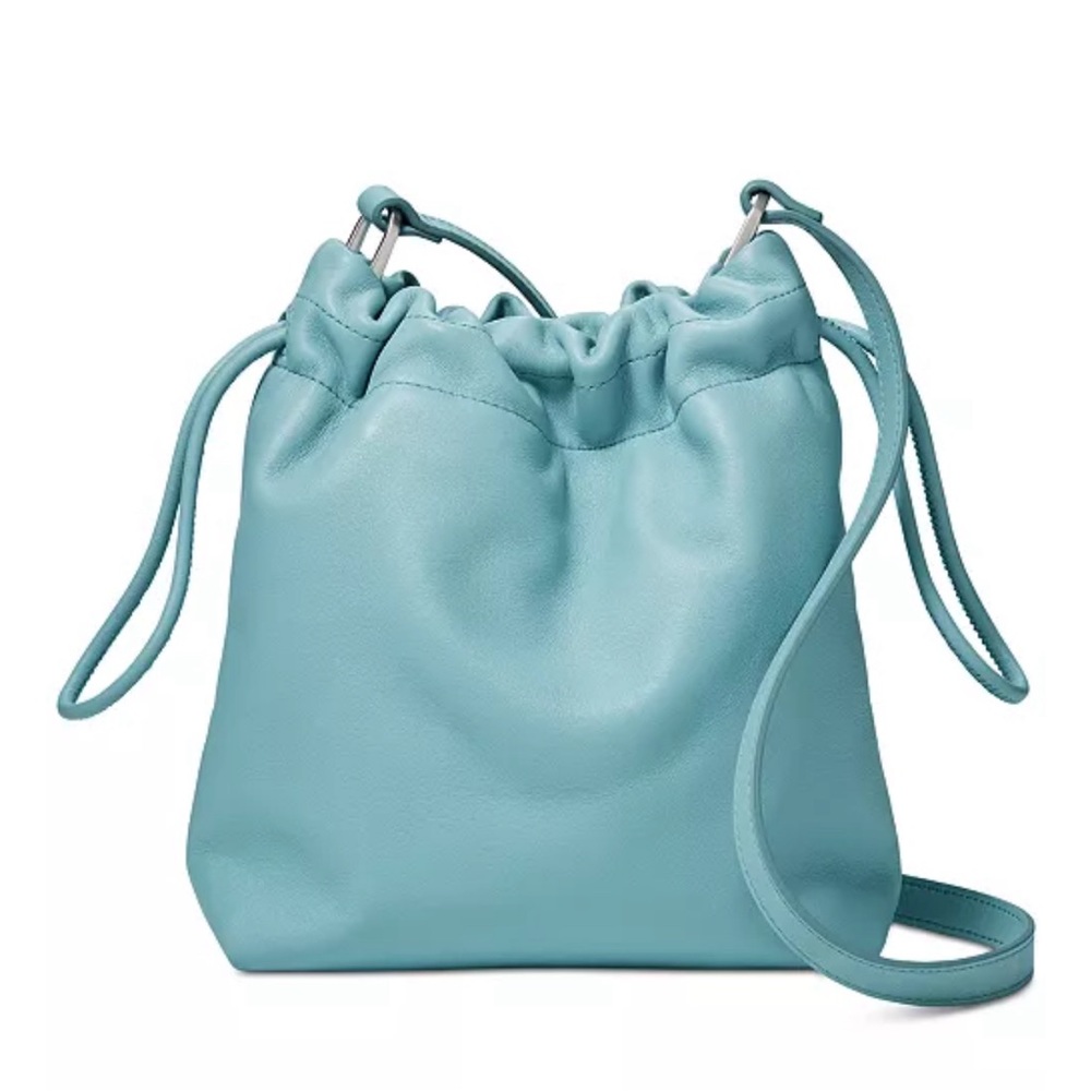 Brand new Fossil Gigi leather drawstring bag